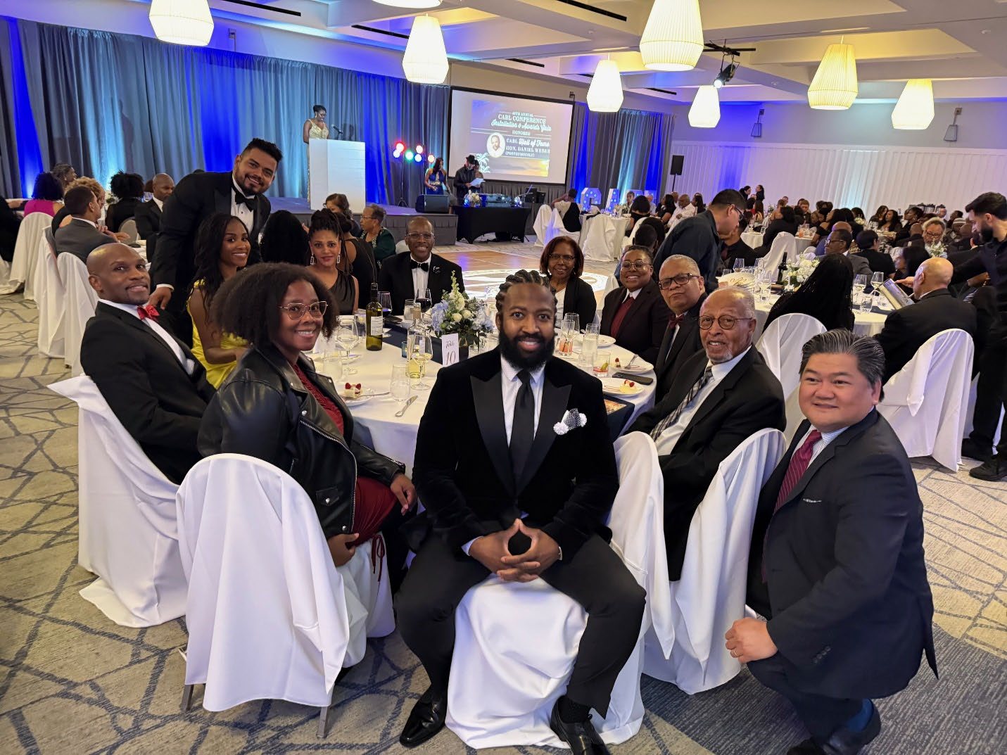 Director Evans with leaders from multiple Region IX affiliates at the CABL 48th Annual Gala in Oceanside, California